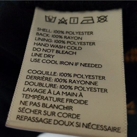 Urban Outfitters Sparkle & Fade Gold Black Tie Back Shift Dress L NWT - Picture 8 of 8